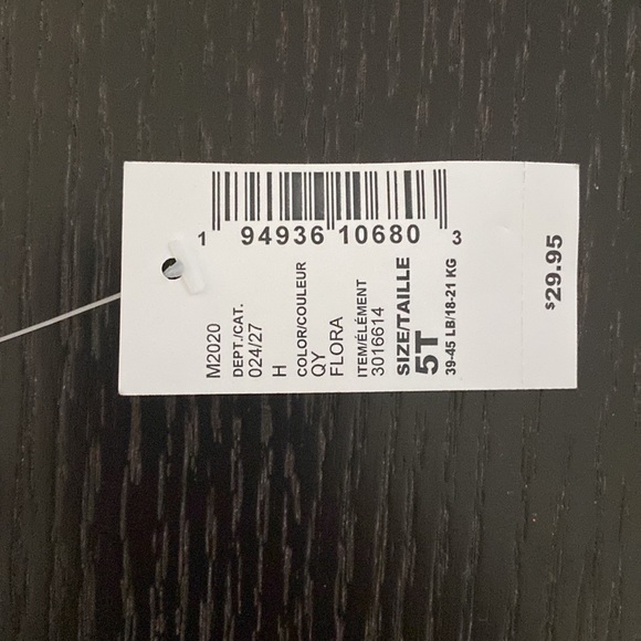 Dress for girls from Children’s Place. Size 5T and color pink/flora. - Picture 6 of 6